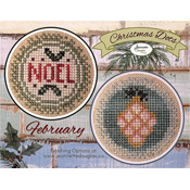 Jeannette Douglas Designs - Christmas Dots - February THUMBNAIL