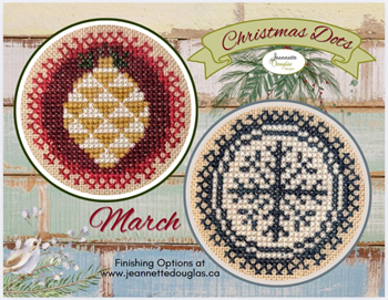 Jeannette Douglas Designs - Christmas Dots - March MAIN