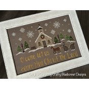 Crafty Bluebonnet Designs - Christmas Village Church THUMBNAIL
