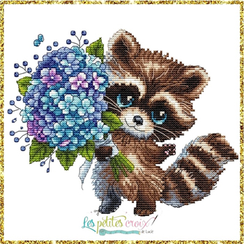 Les Petites Croix De Lucie - Animals Series Raccoon MAIN