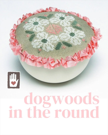 Heart In Hand Needleart - Dogwoods In The Round MAIN