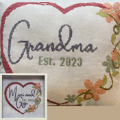 Barefoot Needleart - Happiness Is Being A Grandparent THUMBNAIL