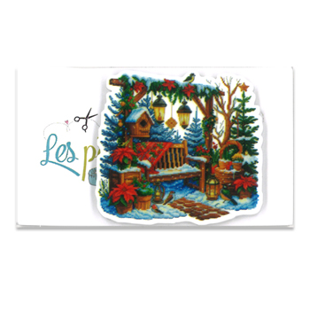 Les Petites Croix De Lucie - Winter In The Garden Magnet MAIN