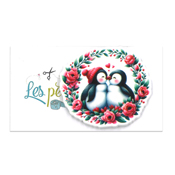 Les Petites Croix De Lucie - Love Penguins Magnet THUMBNAIL