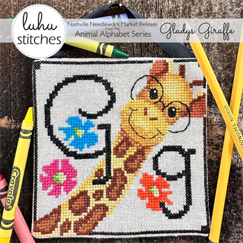 Luhu Stitches - Animal Alphabet Series - Gladys Giraffe MAIN