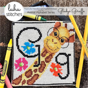 Luhu Stitches - Animal Alphabet Series - Gladys Giraffe THUMBNAIL