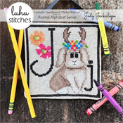 Luhu Stitches - Animal Alphabet Series - Jody Jackalope THUMBNAIL