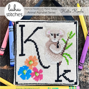 Luhu Stitches - Animal Alphabet Series - Katie Koala THUMBNAIL
