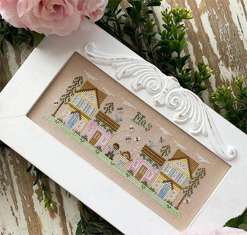 Country Cottage Needleworks - Monthly Mini Village -  May Mini Village MAIN