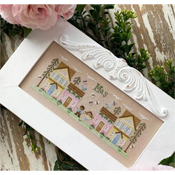 Country Cottage Needleworks - Monthly Mini Village -  May Mini Village THUMBNAIL