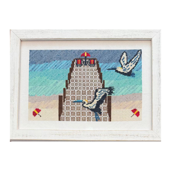 Salty Stitcher Designs - Pelican Beach MAIN