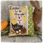 Fairy Wool in the Wood - Easter Vibes Pillow THUMBNAIL