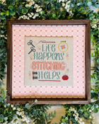 Little Stitch Girl - Life Happens Stitching Helps THUMBNAIL