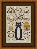 Happiness Is HeartMade - Cat Tales Collection - You Bee-long To Meow THUMBNAIL