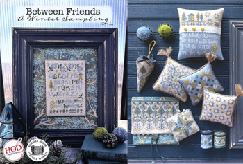 Summer House Stitche Workes - Between Friends  A Winter Sampling MAIN