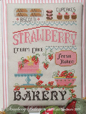 KiraLyns Needlearts - Strawberry Bakery MAIN
