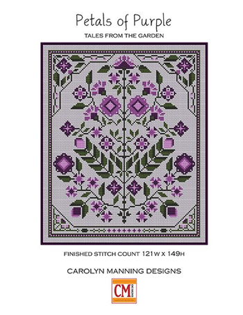 Carolyn Manning Designs - Tales From The Garden - Petals Of Purple MAIN