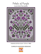 Carolyn Manning Designs - Tales From The Garden - Petals Of Purple THUMBNAIL