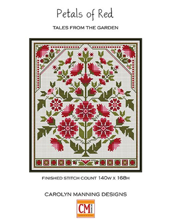 Carolyn Manning Designs - Tales From The Garden - Petals Of Red MAIN