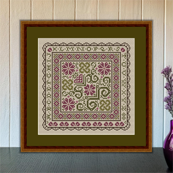 Happiness Is HeartMade - Sarah's Alphabet Garden Square MAIN