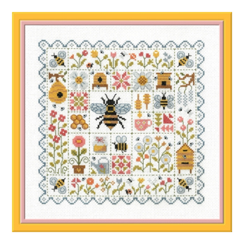 Jardin Prive - Patchwork Aux Abeilles (Bee Patchwork) MAIN