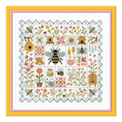 Jardin Prive - Patchwork Aux Abeilles (Bee Patchwork) THUMBNAIL