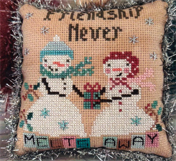 Annie Beez Folk Art - Friendship Never Melts Away MAIN
