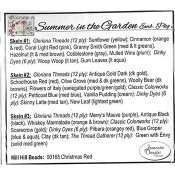 Jeannette Douglas Designs - Seasons In The Garden - Summer Embellishment Pack THUMBNAIL
