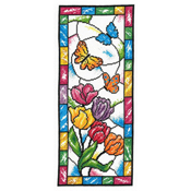 Imaginating - Stained Glass Spring Butterflies 3546 THUMBNAIL
