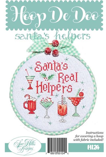 Sue Hillis Designs - Hoop de Doo - Santa's Helpers MAIN