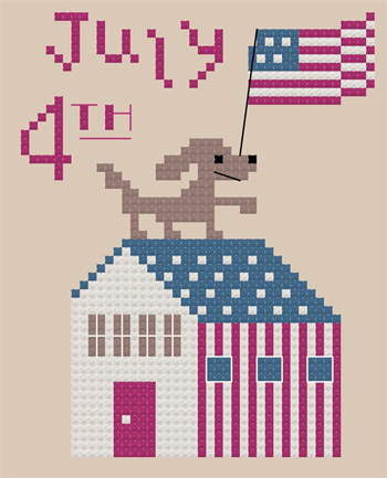 Romy's Creations - Patriotic Dog MAIN