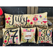 Quaint Rose Needlearts - July Celebrate America THUMBNAIL