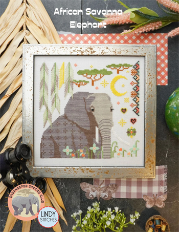 Lindy Stitches - African Savanna Elephant MAIN