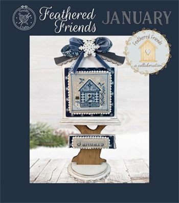 Textilly Crafts - Feathered Friends - January MAIN