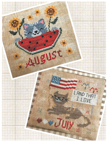 Romy's Creations - Cats of the Months (July and August) MAIN