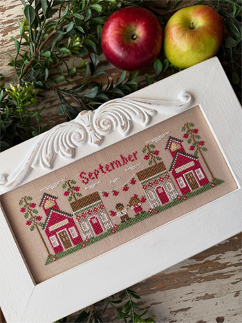 Country Cottage Needleworks - Monthly Mini Village -  September Mini Village MAIN
