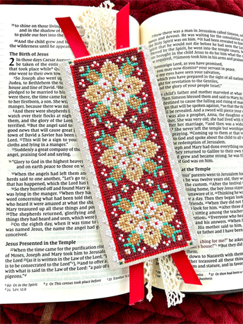 Sweet Wing Studio - Christmas Tapestry Bookmark MAIN