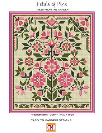Carolyn Manning Designs - Tales From The Garden - Petals Of Pink MAIN