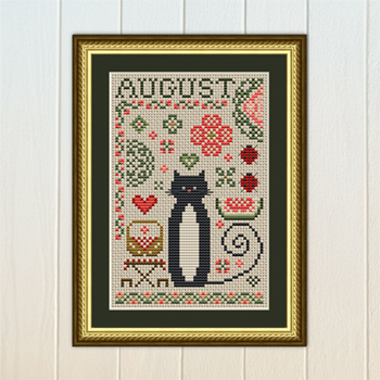 Happiness Is HeartMade - Cat Tales Collection - August Cat MAIN