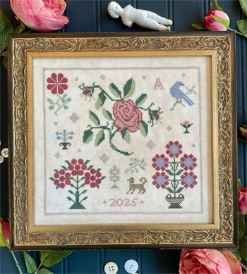 The Proper Stitcher - English Rose Sampler MAIN