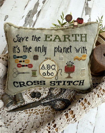 Puntini Puntini - Save The Earth Series - Cross Stitch MAIN