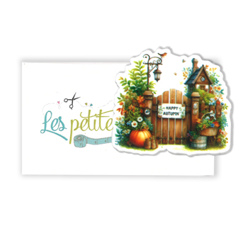 Les Petites Croix De Lucie Magnet - Happy Autumn Magnet/Needle Minder MAIN