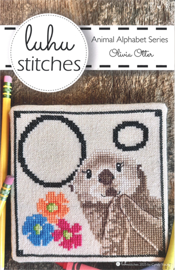 Luhu Stitches - Animal Alphabet Series - Olivia Otter MAIN