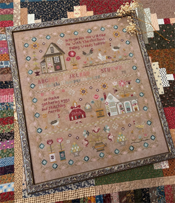 Pansy Patch Quilts And Stitchery - The Simple Tranquility Sampler And Smalls MAIN