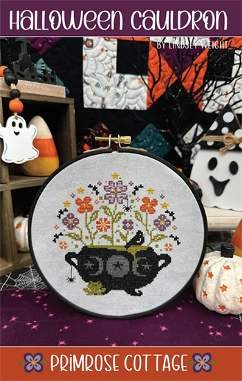 Primrose Cottage Stitches - Halloween Cauldron MAIN