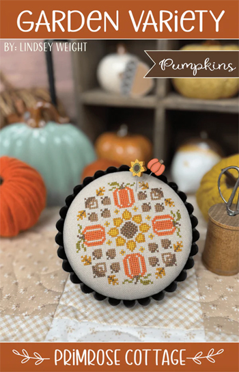 Primrose Cottage Stitches - Garden Variety - Pumpkins MAIN