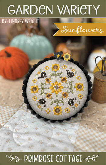 Primrose Cottage Stitches - Garden Variety - Sunflowers MAIN