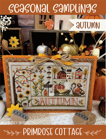 Primrose Cottage Stitches - Seasonal Samplings - Autumn MAIN