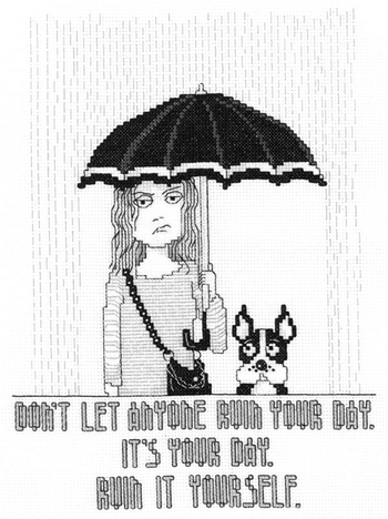 imaginating cross stitch ruin your day 3559 mary engelbreit needlework