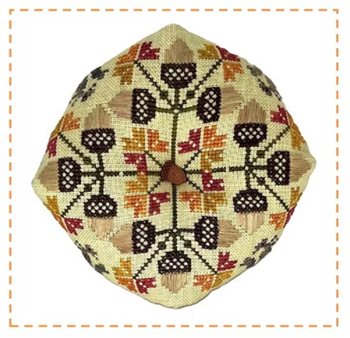 Praiseworthy Stitches - Acorn Biscornu MAIN